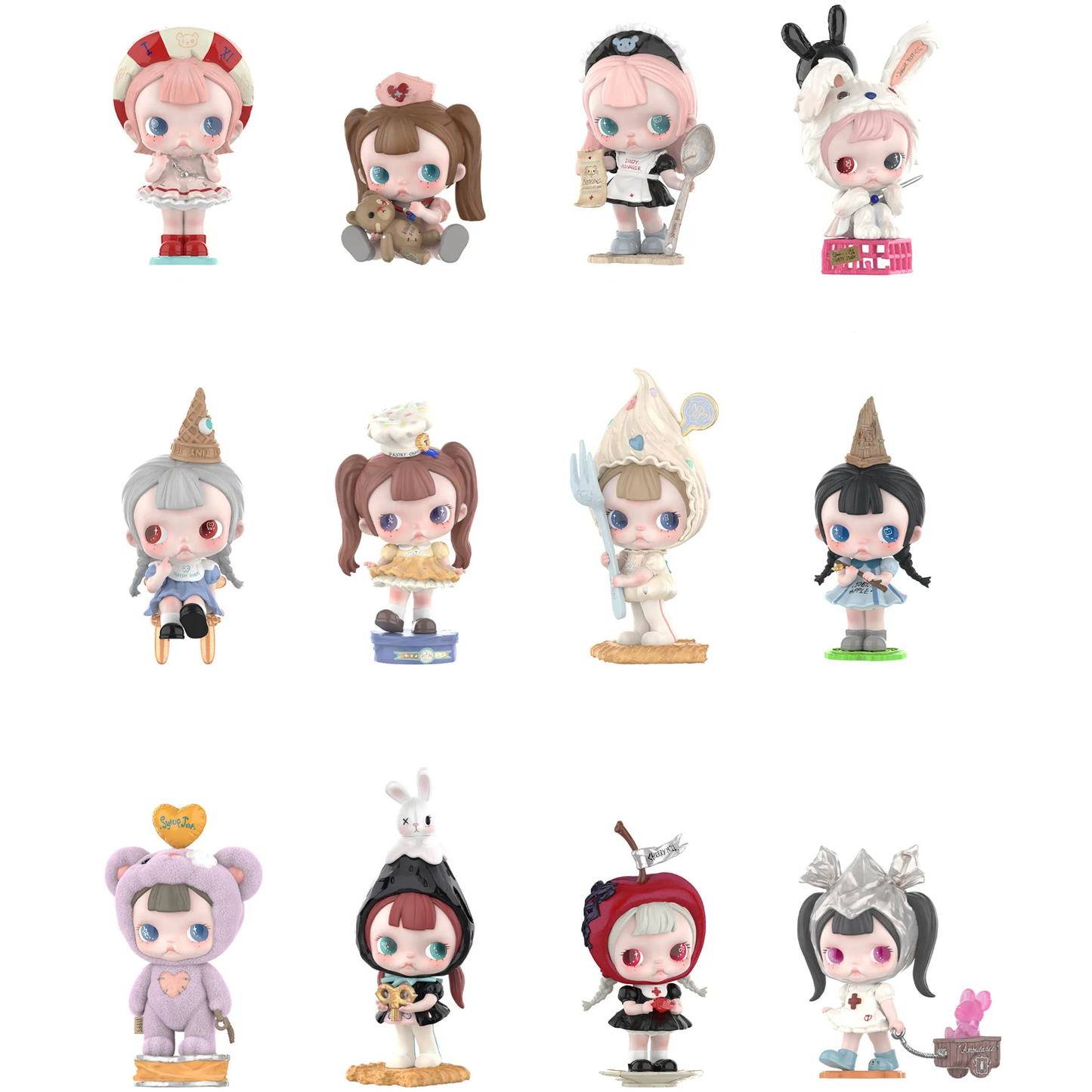 POP MART TinyTiny-ACT I: Sugar Therapy Room Series Figures