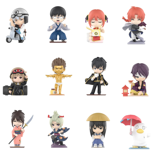 POP MART Gintama Welcome To Yorozuya Series Figures