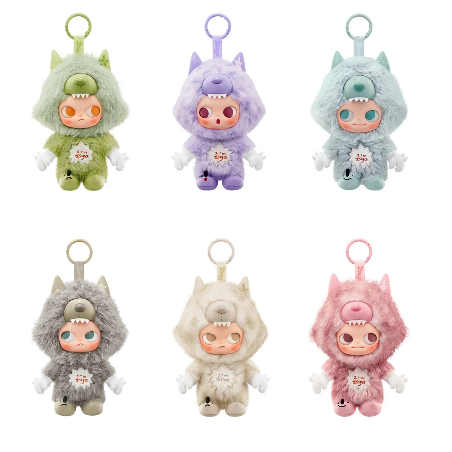 POP MART ZSIGA I'm Zsiga Series-Vinyl Plush Pendant