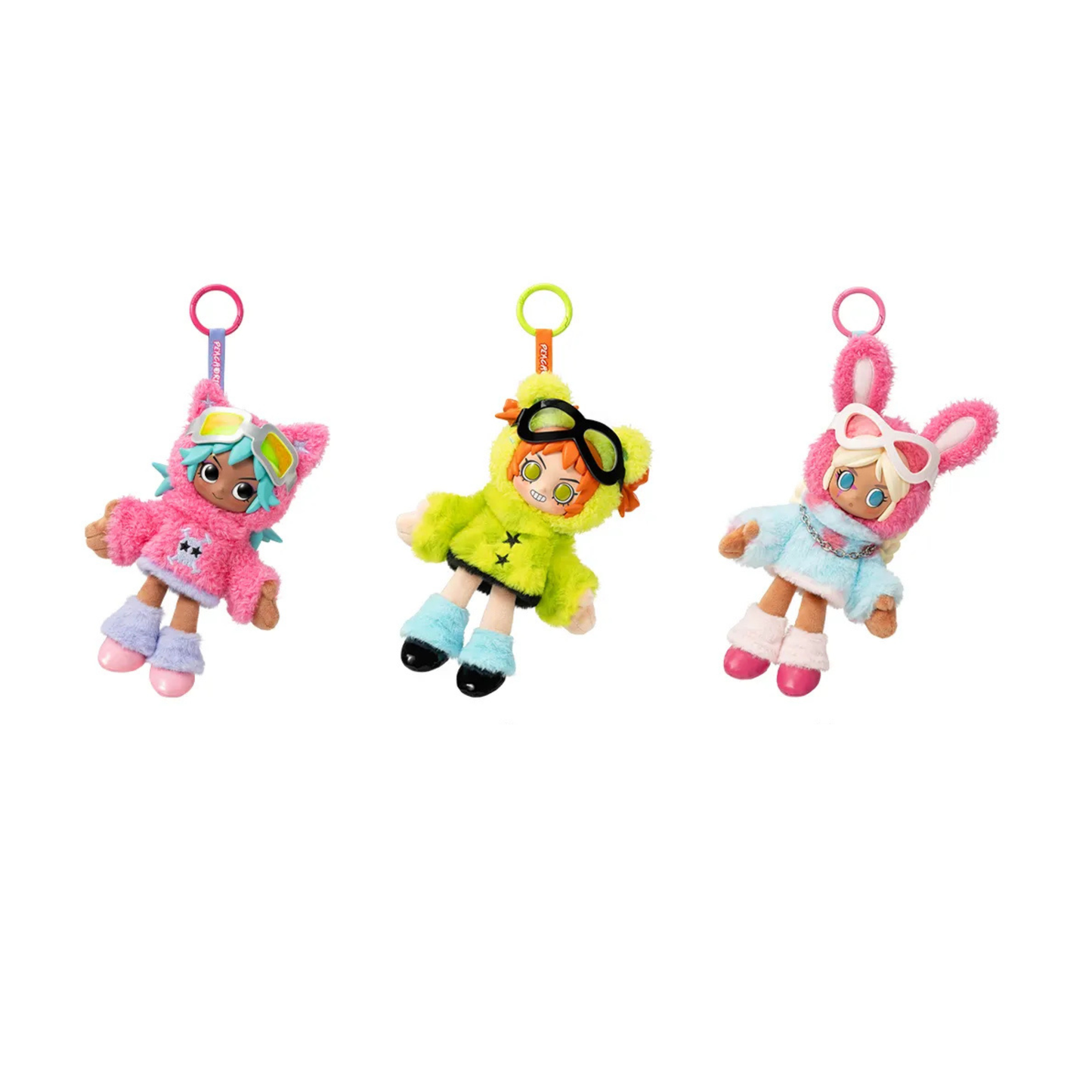 POP MART Peach Riot Fruit Punch Series Plush Doll Pendant