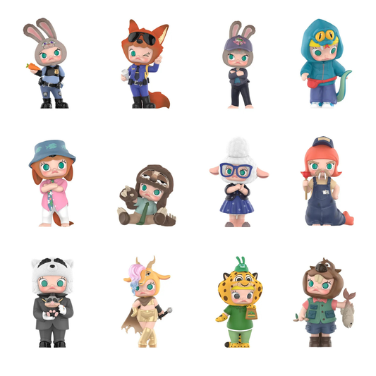 POP MART MOLLY × Zootopia Co-branded Series Figures