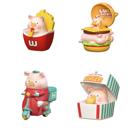 TOYZEROPLUS LULU THE PIGGY -BURGER EXPRESS MOVABLE SERIES