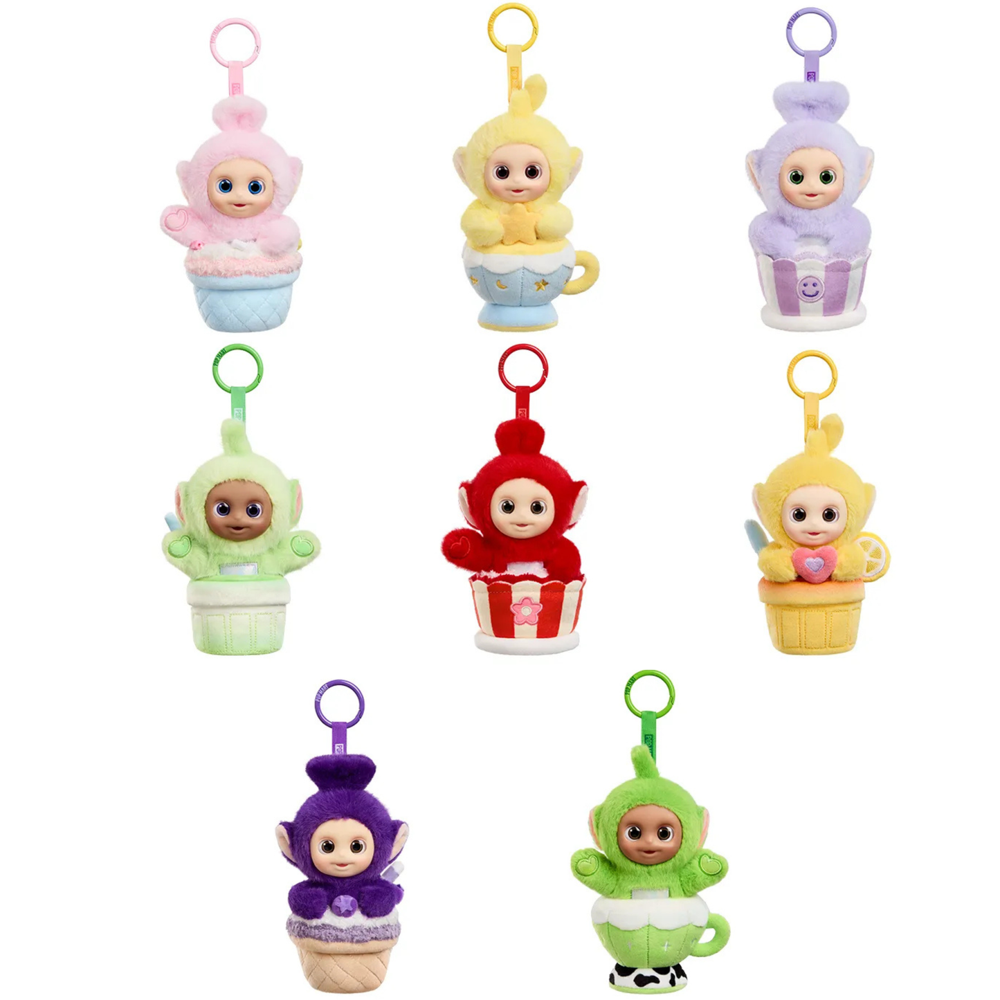 POP MART Teletubbies Afternoon Tea Diary Series Vinyl Plush Pendant