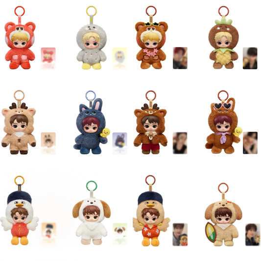 POP MART RIIZE Fluffy Club Series Vinyl Plush Doll Pendant