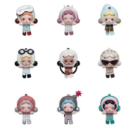 POP MART POP ATTACH θ SKULLPANDA Off Mode Series