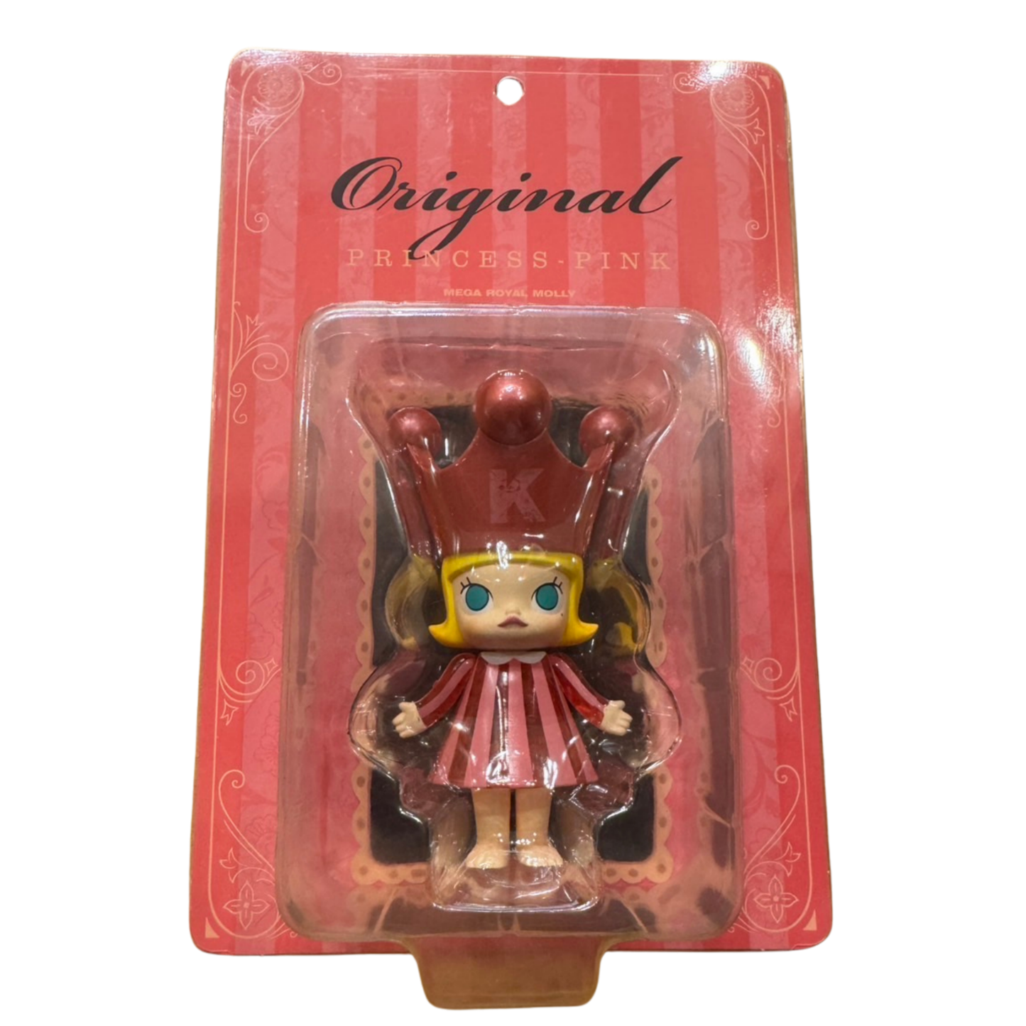 POP MART ROYAL MOLLY 100% Original Princess Pink