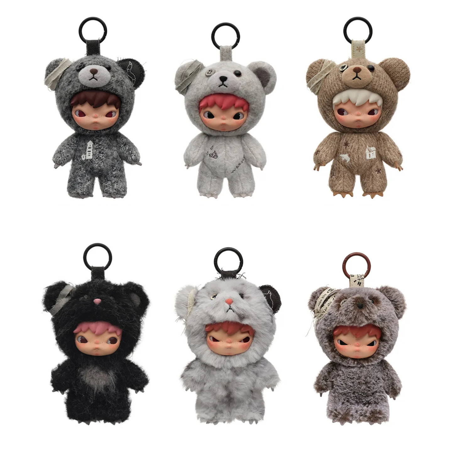 POP MART Hirono Road Journal Series-Plush Doll Pendant Blind Box