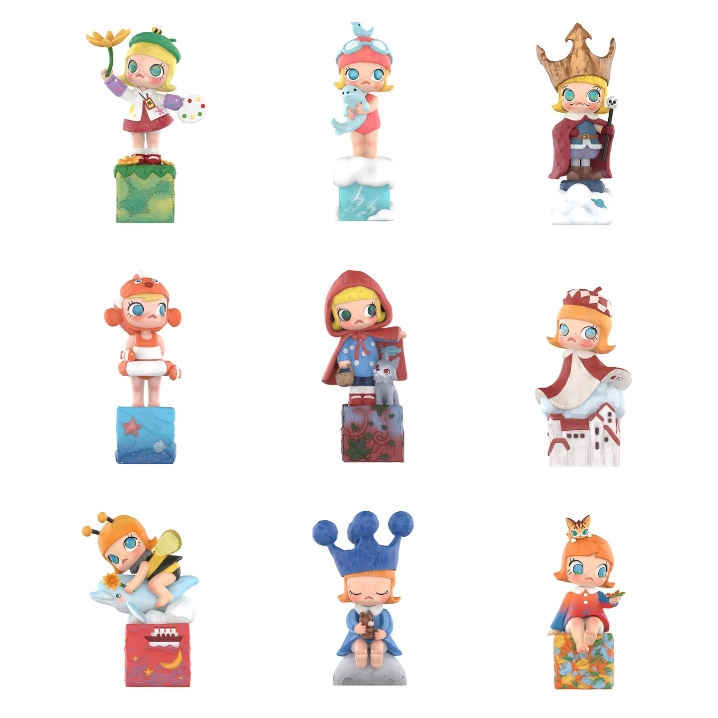 POP MART MOLLY Scenery Along the Way 20th Anniversary Series Figures
