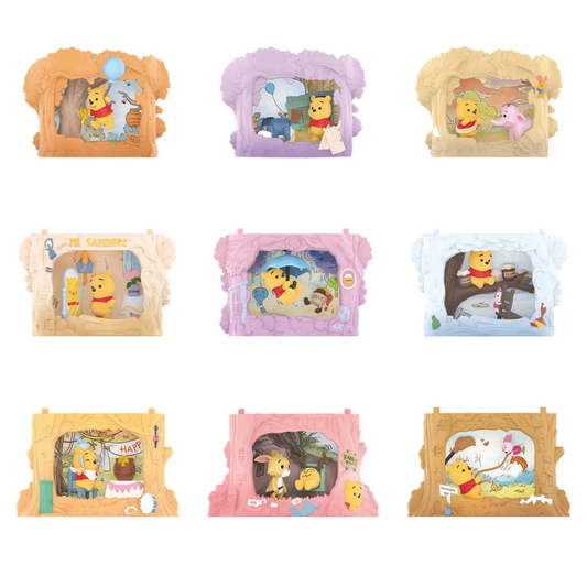 POP MART Winnie-the-Pooh Treehouse Theatre Series Figures