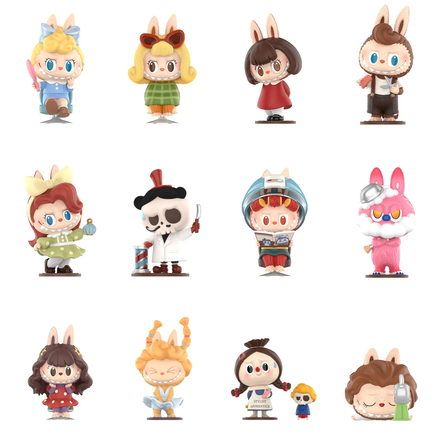 POP MART THE MONSTERS Hair Salon Series Figures