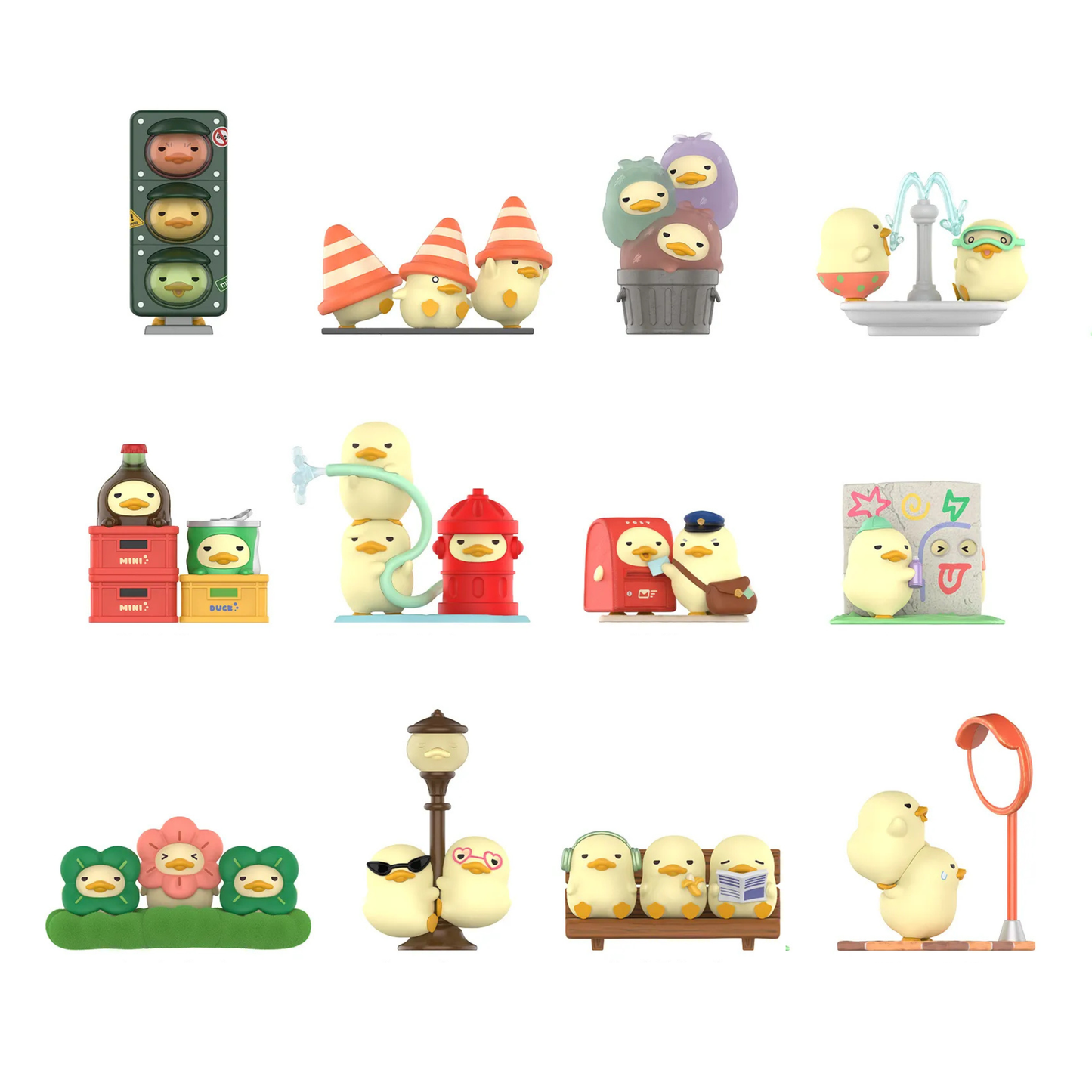 POP MART Mini DUCKOO Citywalk Series Figures