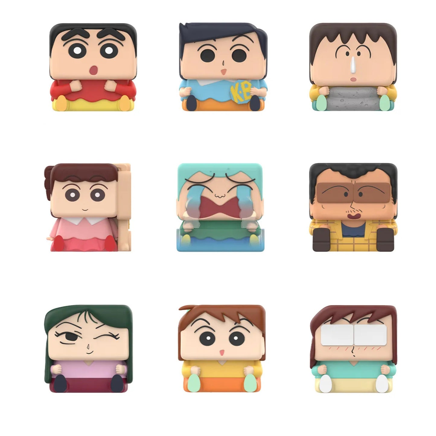 POP MART Crayon Shinchan POP CUBE-1 Series Figures