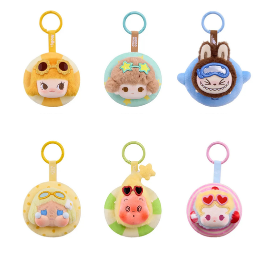 POP MART POP BEAN Island Vacation Series Mini Plush Pendant