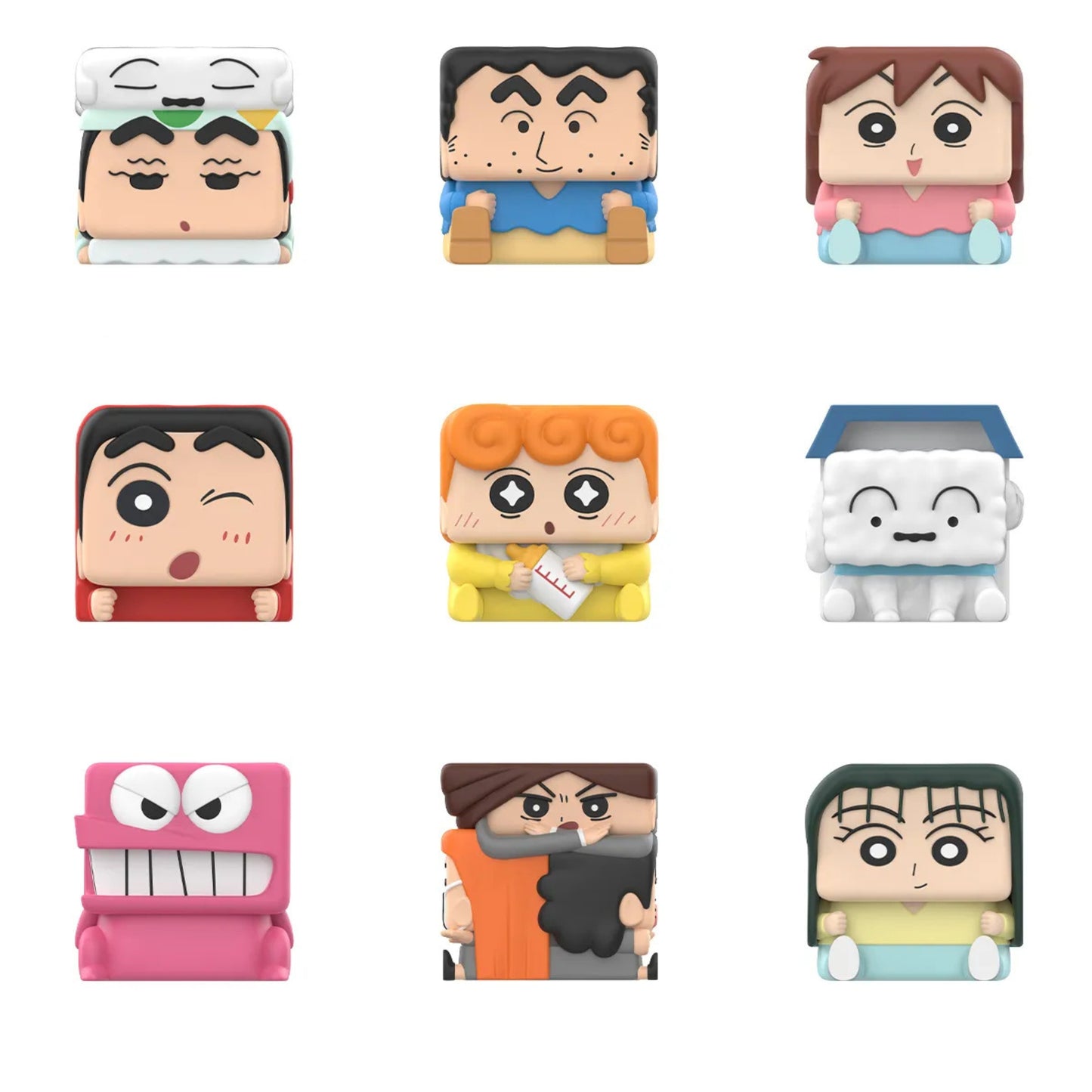POP MART Crayon Shinchan POP CUBE-2 Series Figures