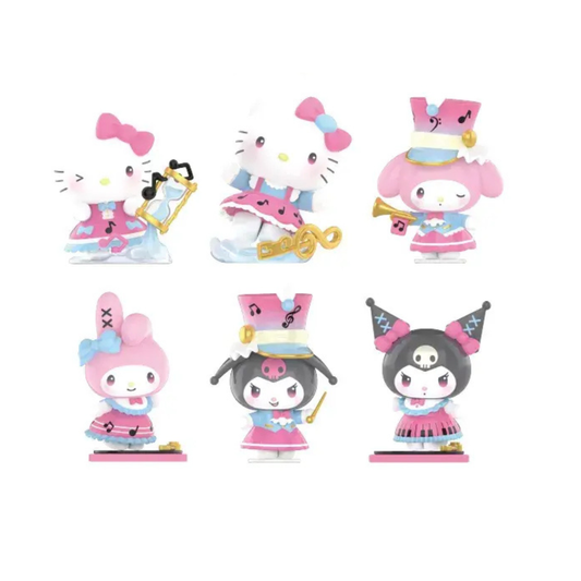 TOP TOY Sanrio Characters Space Time Melodies Series Figure Blind Box