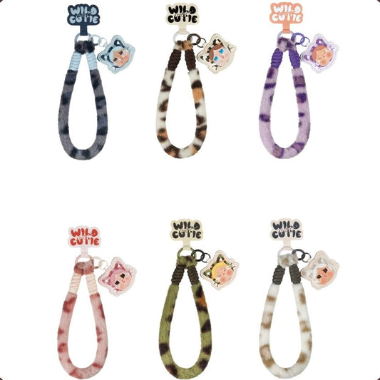 POP MART CRYBABY Wild but Cutie Series-Phone Charm Blind Box Accessories