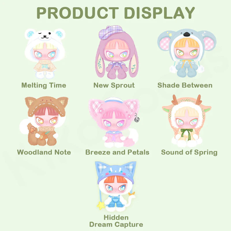 WELLMART INN'S Crossing Spring Series Plush Blind Box