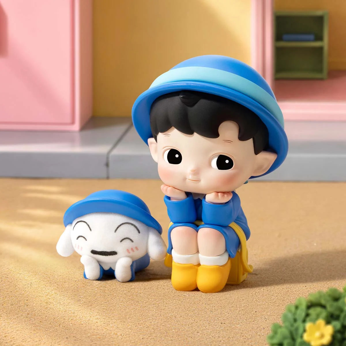 POP MART HACIPUPU x CRAYON SHINCHAN One Day in Kasukabe Series Figures