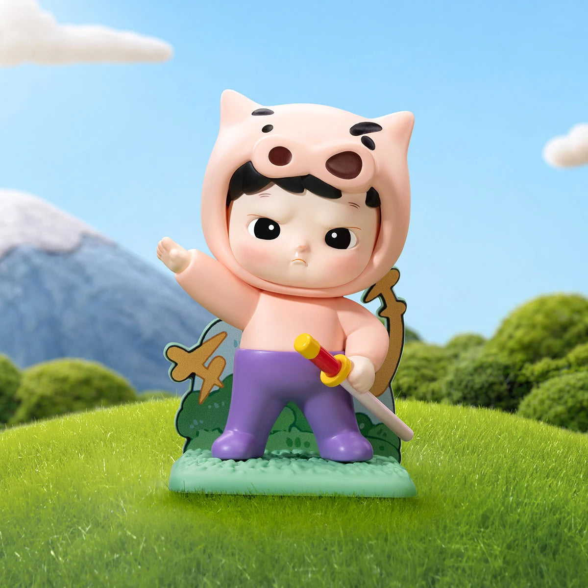 POP MART HACIPUPU x CRAYON SHINCHAN One Day in Kasukabe Series Figures
