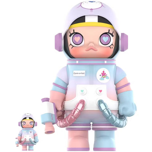 Pop Mart Mega Space Molly x Care Bears Care-a-Lot Bear 100% & 400% Set