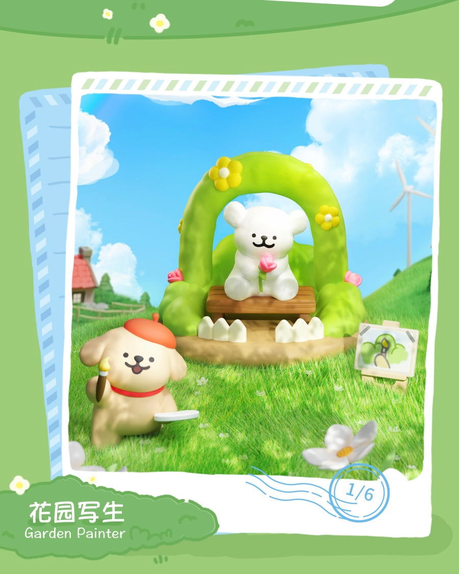 PLZDOT TOPTOY Maltese's Travel Diary Blind Box Series