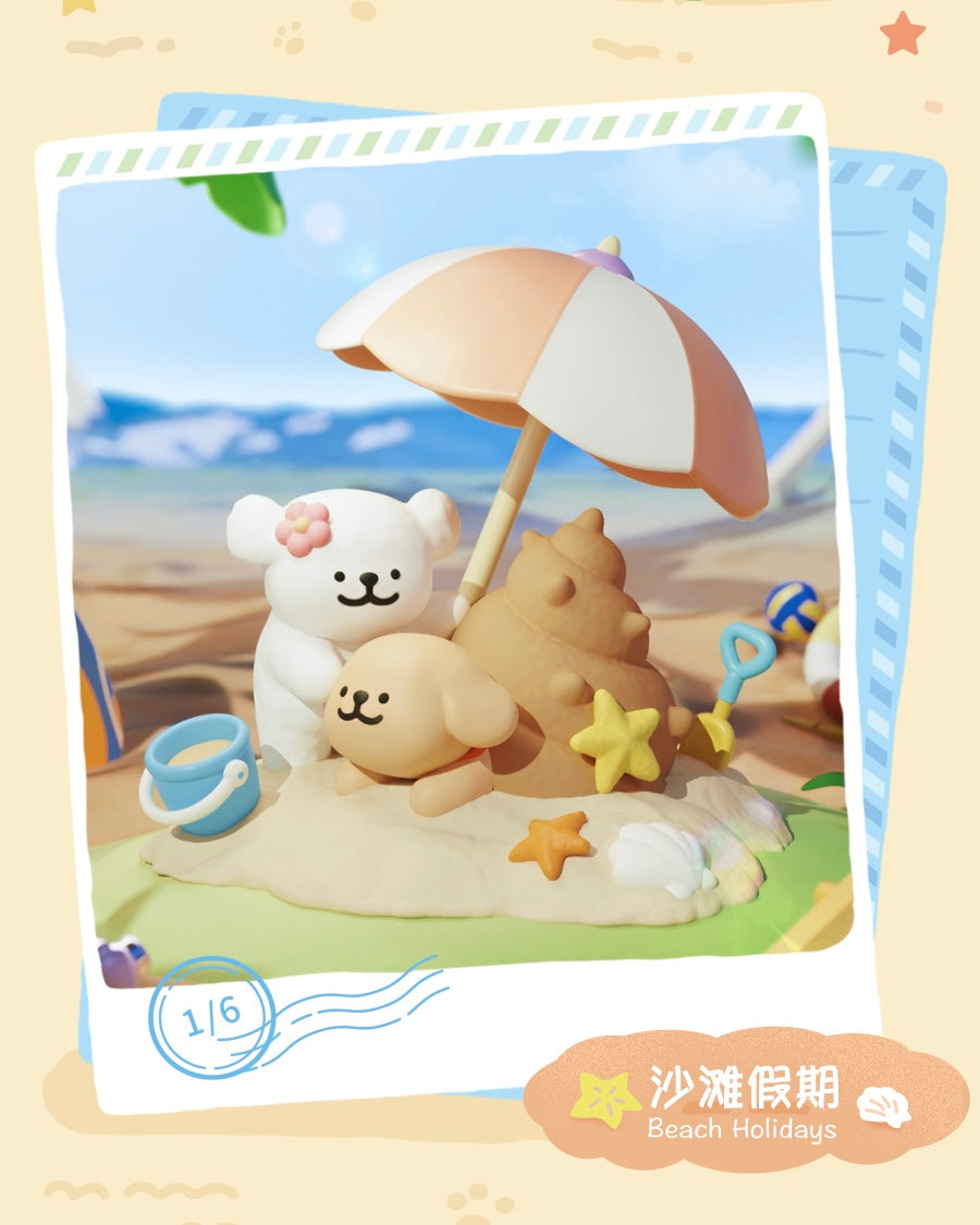 PLZDOT TOPTOY Maltese's Travel Diary Blind Box Series