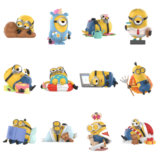 POP MART Minions Lazy Every Day Series Figures