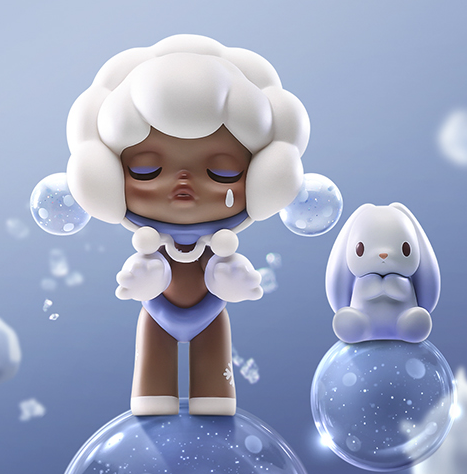 POP MART SKULLPANDA Candy Monster Town Blind Box Figure