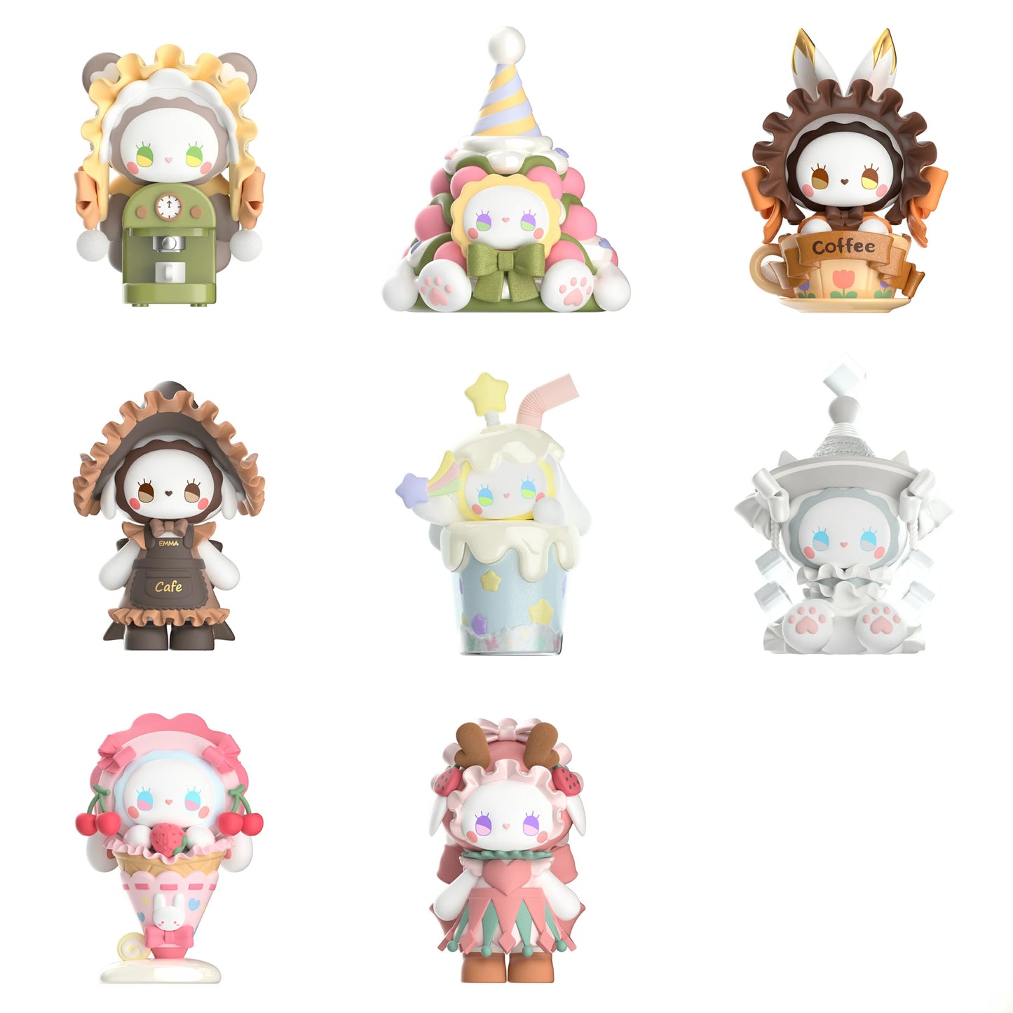 LUCKY EMMA Emma Secret Forest Coffee shop series blind box