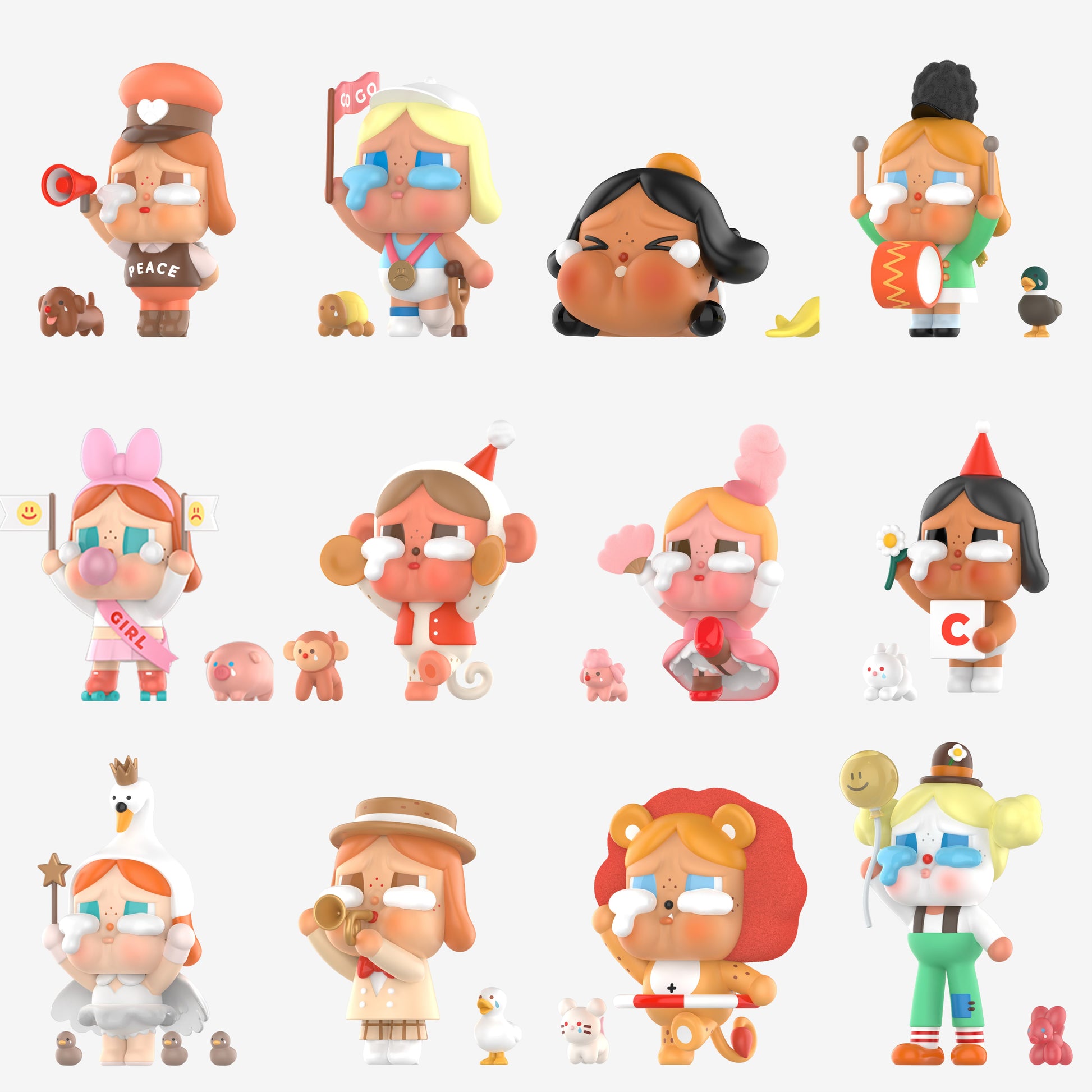 POP MART Crybaby Crying Parade Series – Blind Box Collections