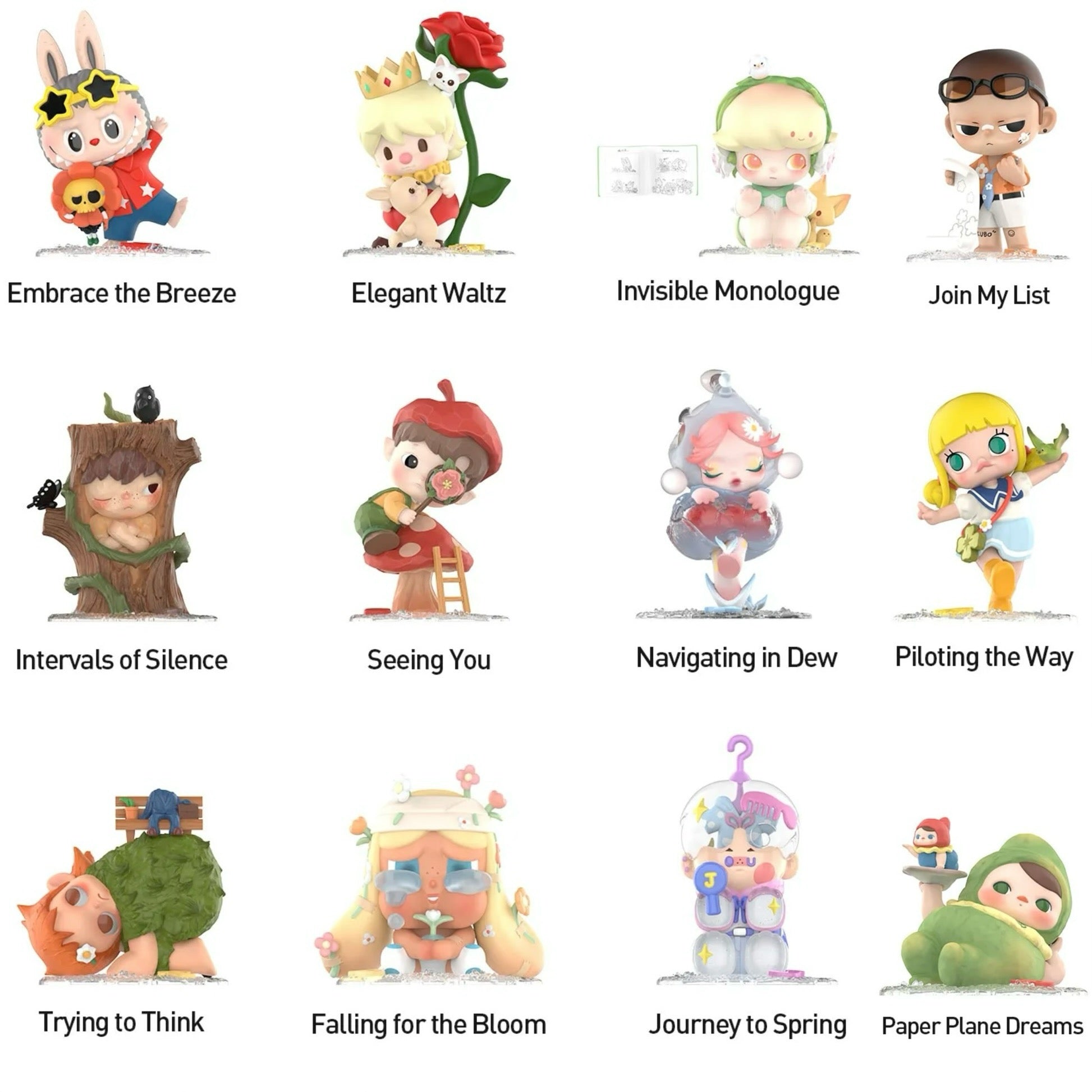 POP MART Hand in Hand Series Figures – Blind Box Collections