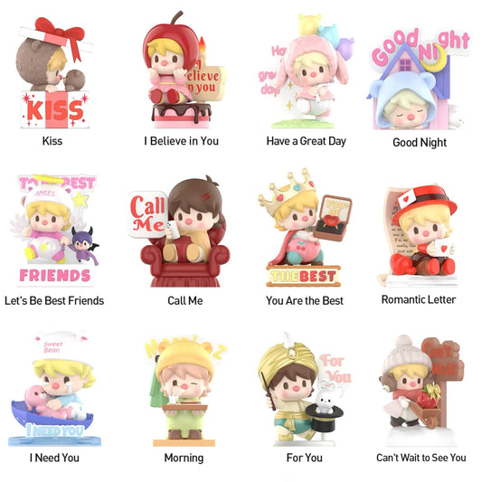 POP MART Sweet Bean The Language of Love Series Figures