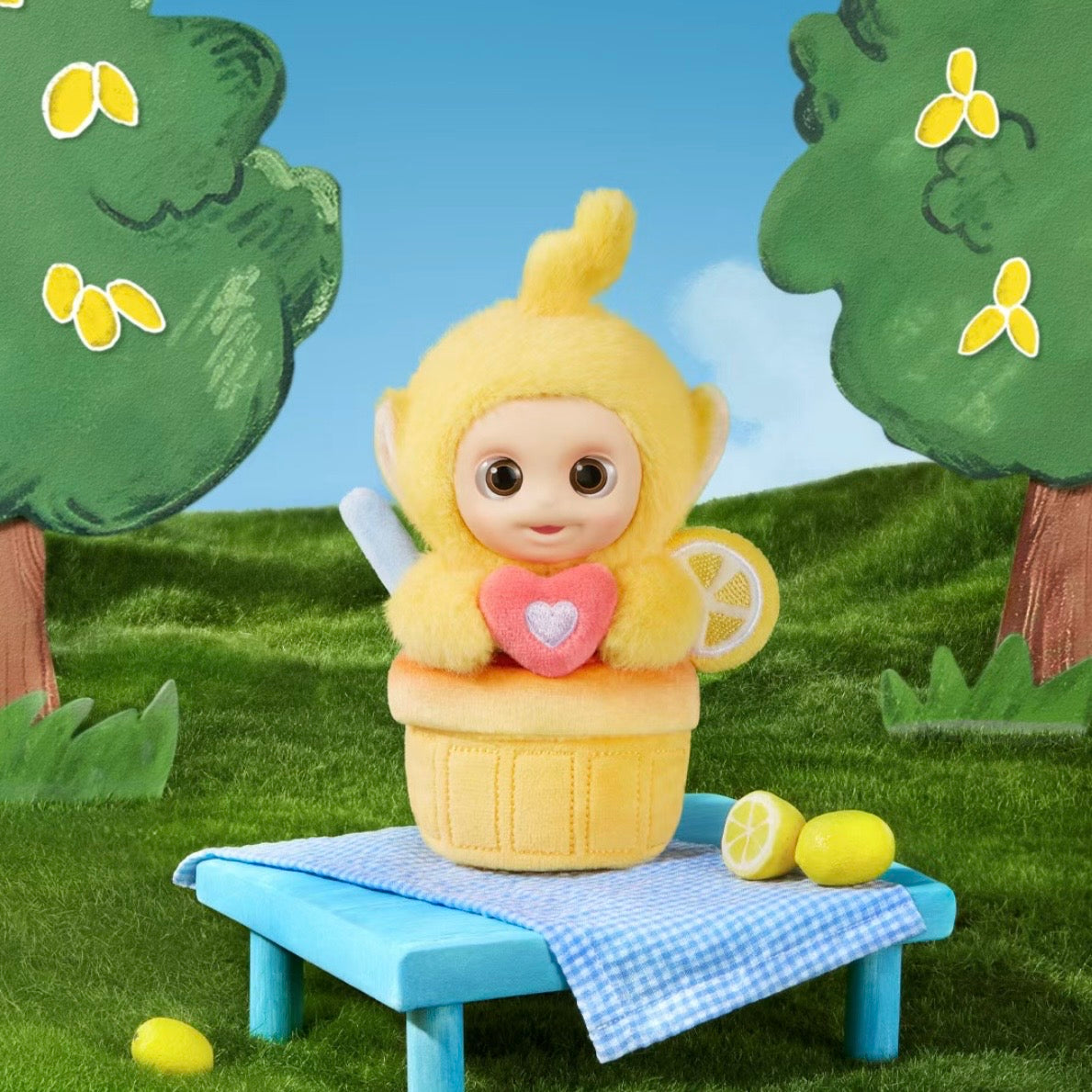 POP MART Teletubbies Afternoon Tea Diary Series Vinyl Plush Pendant