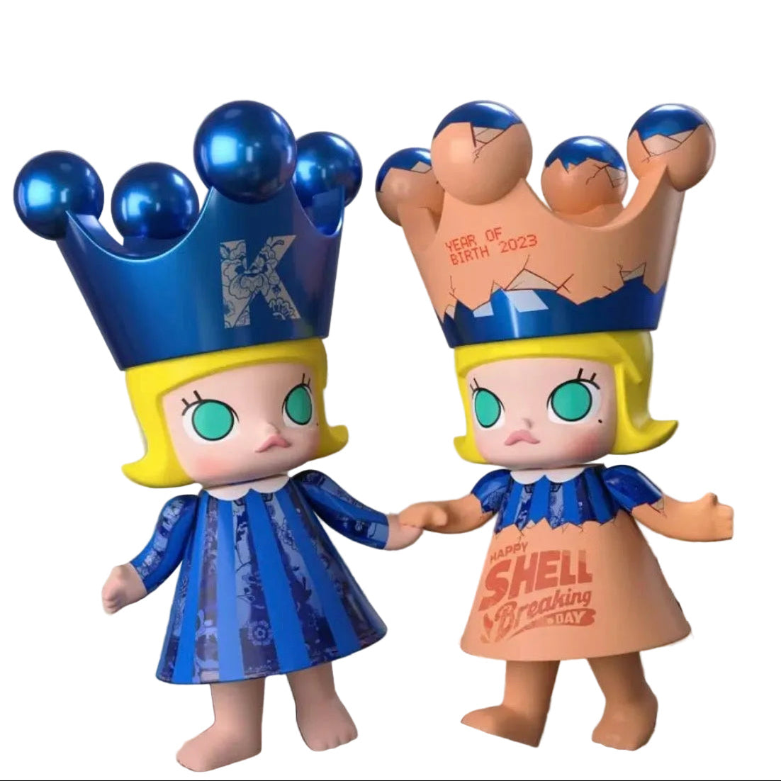 POP MART Mega Royal Molly 400% Princess - Blue 2023 LIMITED Edition