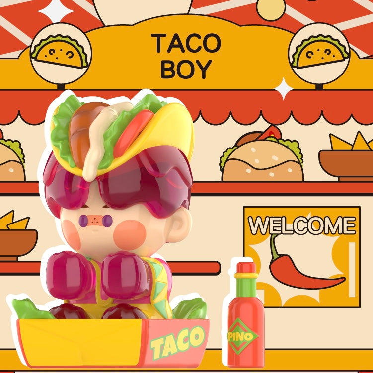 POP MART PINO JELLY Delicacies Worldwide Series Figures