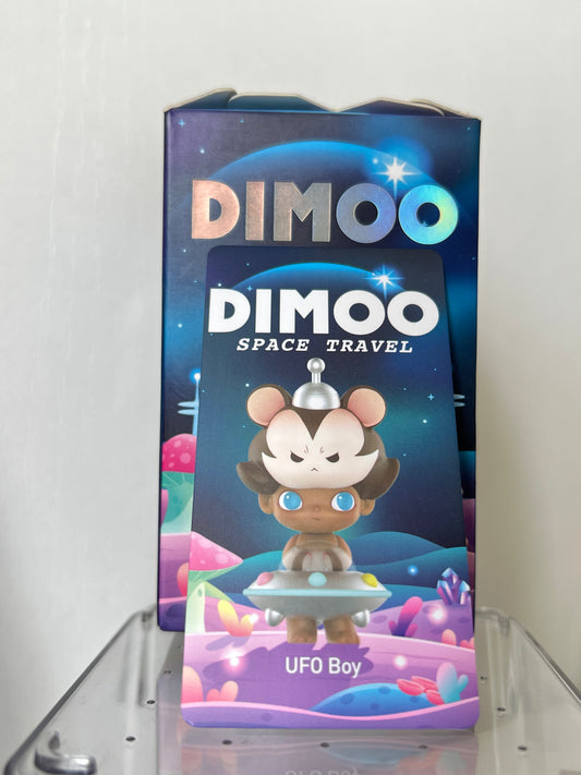 POP MART Dimoo Space Travel  Series -  UFO Boy (Single Items)