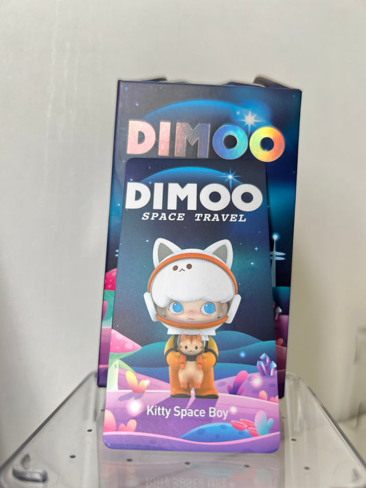 POP MART Dimoo Space Travel  Series -  Kitty Space Boy (Single Items)