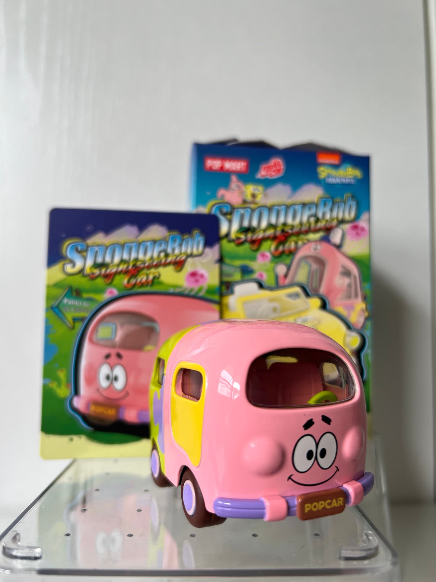 POP MART SpongeBob Sightseeing Car Series Blind Box - Patrick Van (Single items)