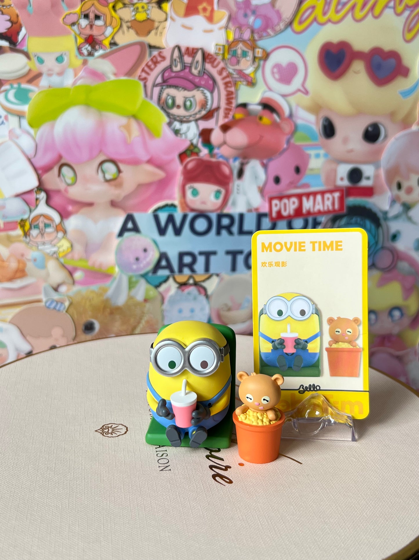 POP MART Minions Better Together Series Blind Box - Movie Time (Single items)