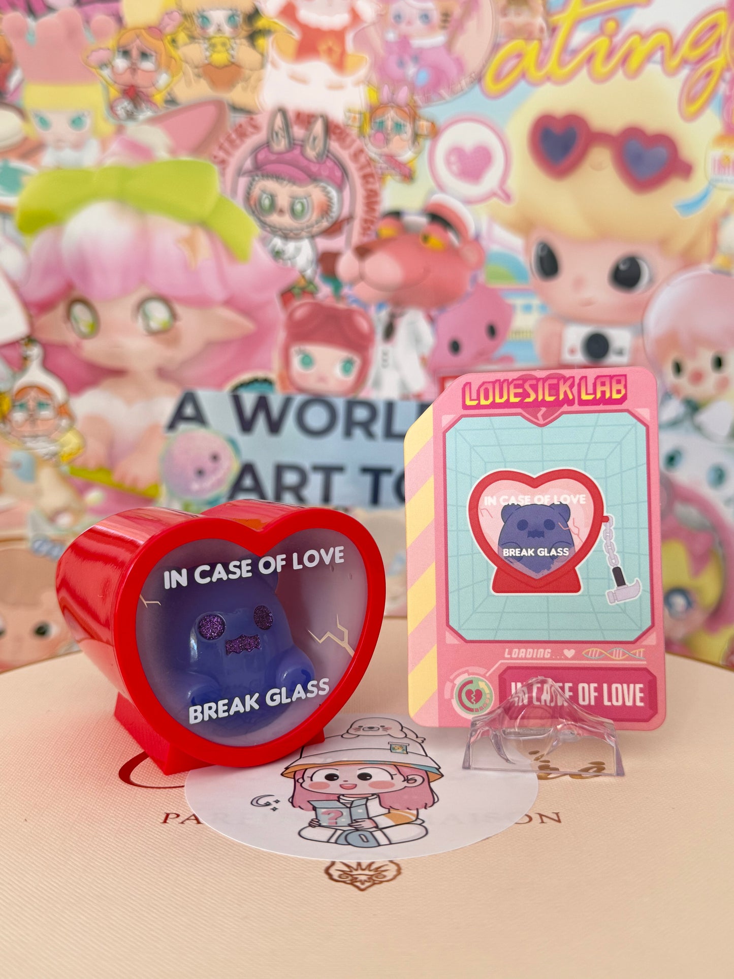 Finding Unicorn ShinWoo Lovesick Lab Series Blind Box - In Case of Love (Single items)