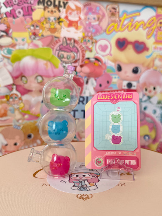 Finding Unicorn ShinWoo Lovesick Lab Series Blind Box - Three Step Potion (Single items)