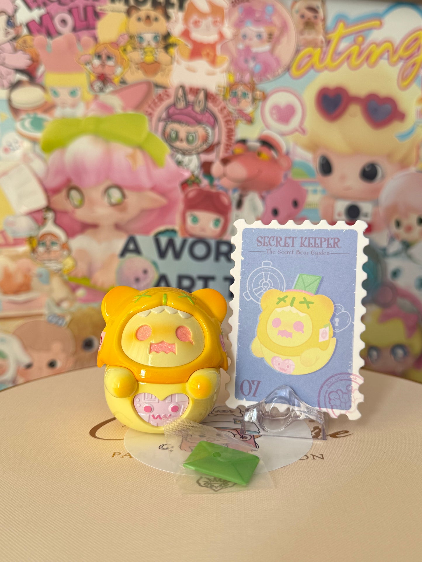 Finding Unicorn ShinWoo The Secret Bear Garden Series Blind Box - Secret Keeper (Single items)