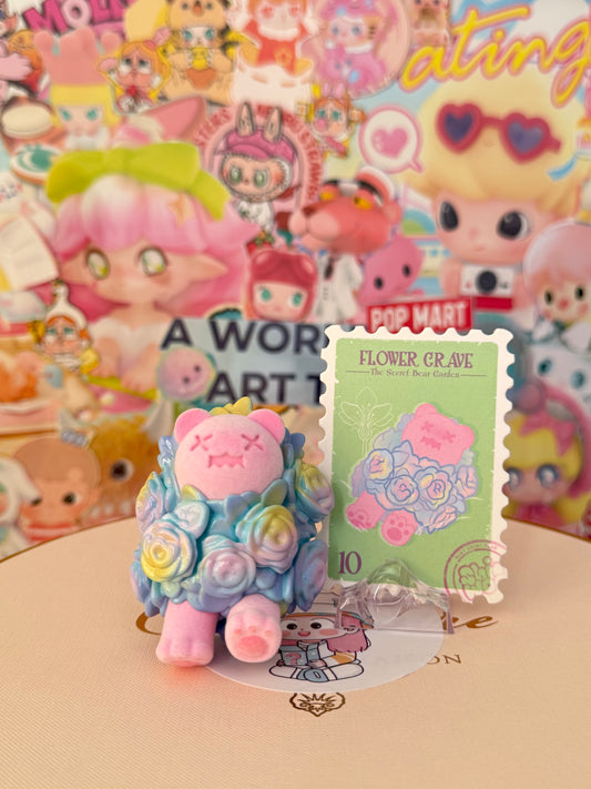 Finding Unicorn ShinWoo The Secret Bear Garden Series Blind Box - Flower Gave (Single items)