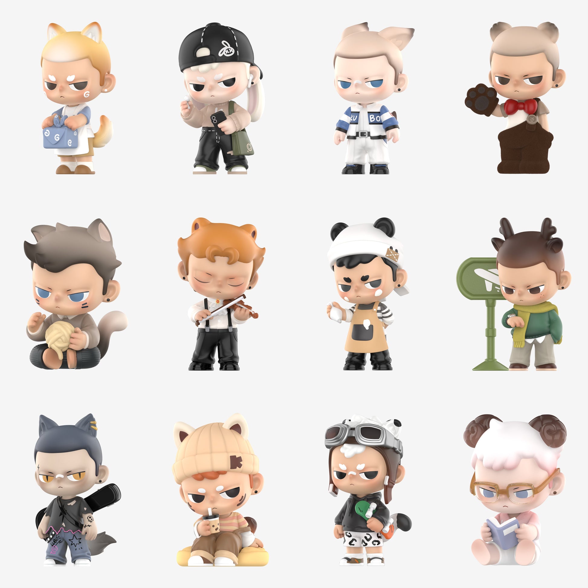 POP MART KUBO 24/7 YOU Series Figures – Blind Box Collections POP MART KUBO 24/7 YOU Series Figures – Blind Box Collections
