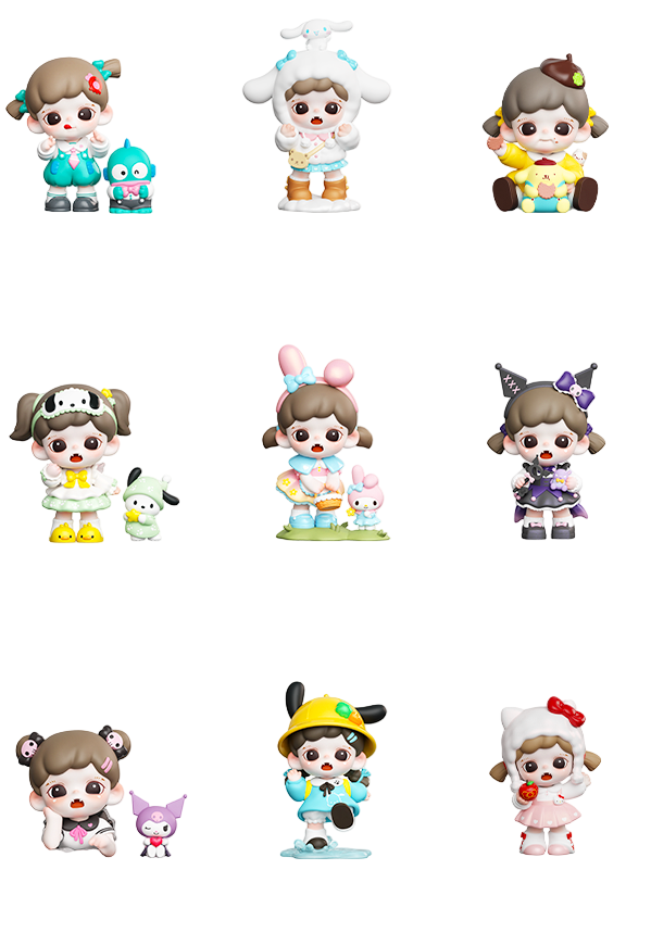 TNT SAPCE SANRIO CHARACTERS X BABY ZORAA HAVING A GOOD TIME SERIES