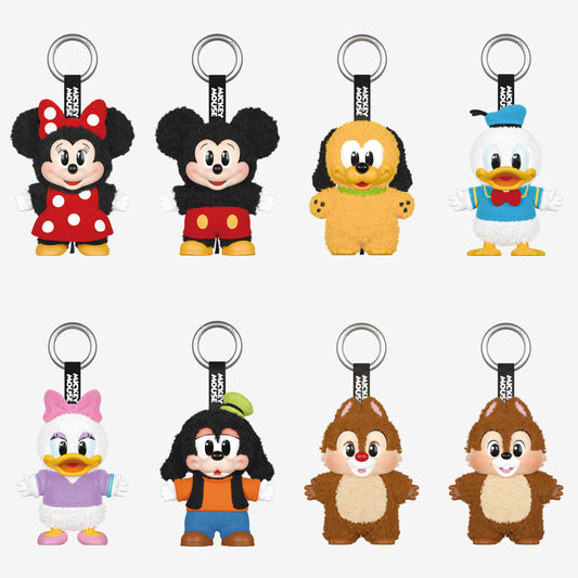 POP MART Mickey Family Cute Together Keychain Series Figures