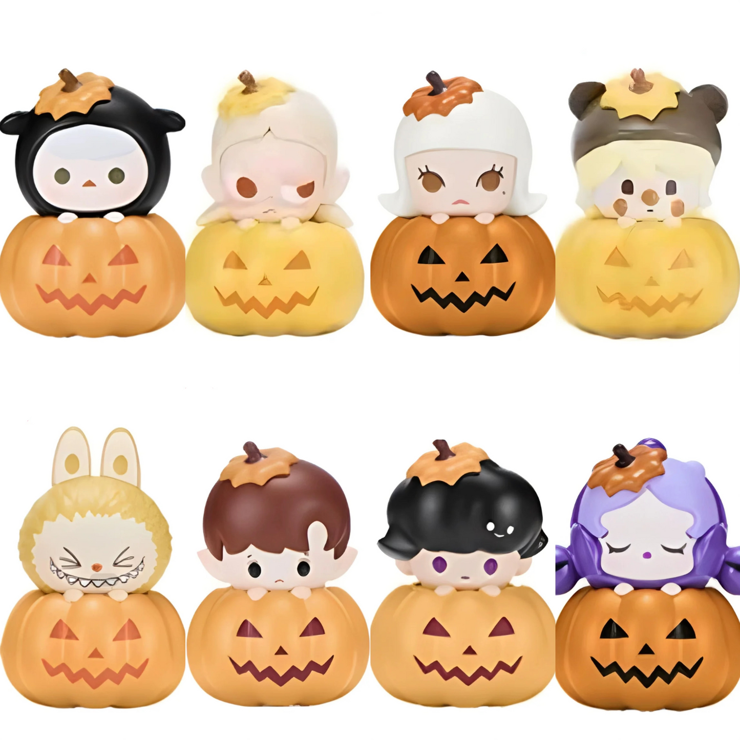 POP MART POP BEAN Pumpkin Halloween Series