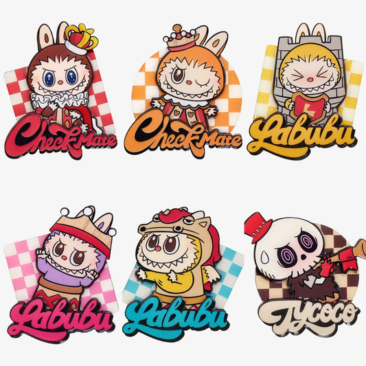 POP MART THE MONSTERS Let's Checkmate Series-Fridge Magnet Blind Box