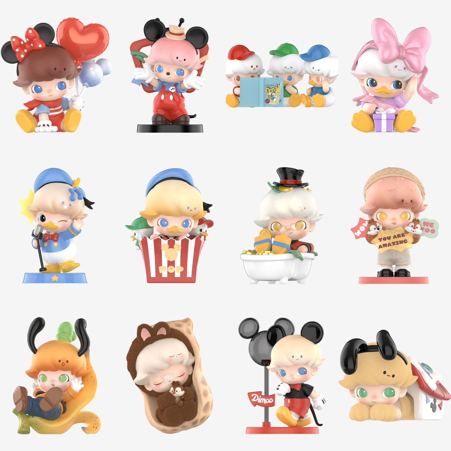 POP MART DIMOO WORLD × DISNEY Series Figures