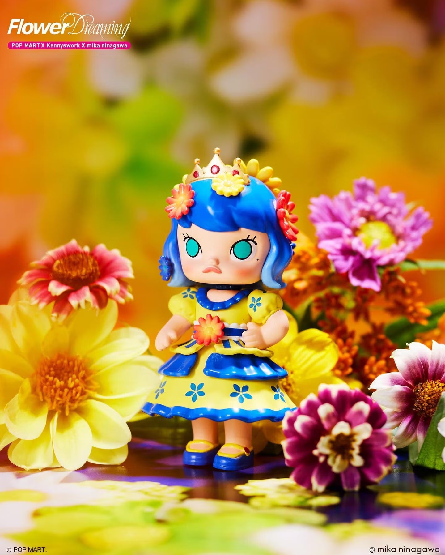 POP MART Molly × Mika Ninagawa Flower Dreaming Blind Box Series